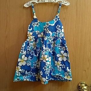 Hawaiian Flower Dress